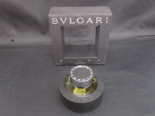 残9割 ブルガリ BVLGARI 香水 メンズ ブラック オーデトワレ 75ml