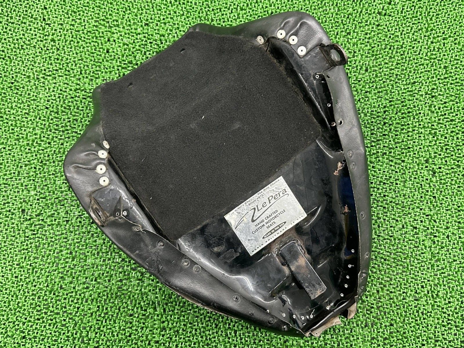 ラペラ　シート　エボ ハーレー EVOエボ ソフテイル ラペラLepera シート ダブルシート 1340