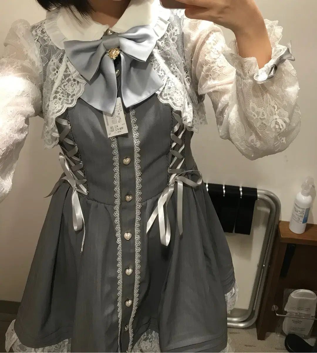 リズリサ・シークレットハニー セット シークレットハニー Secret Honey レースラッフルセットアップ