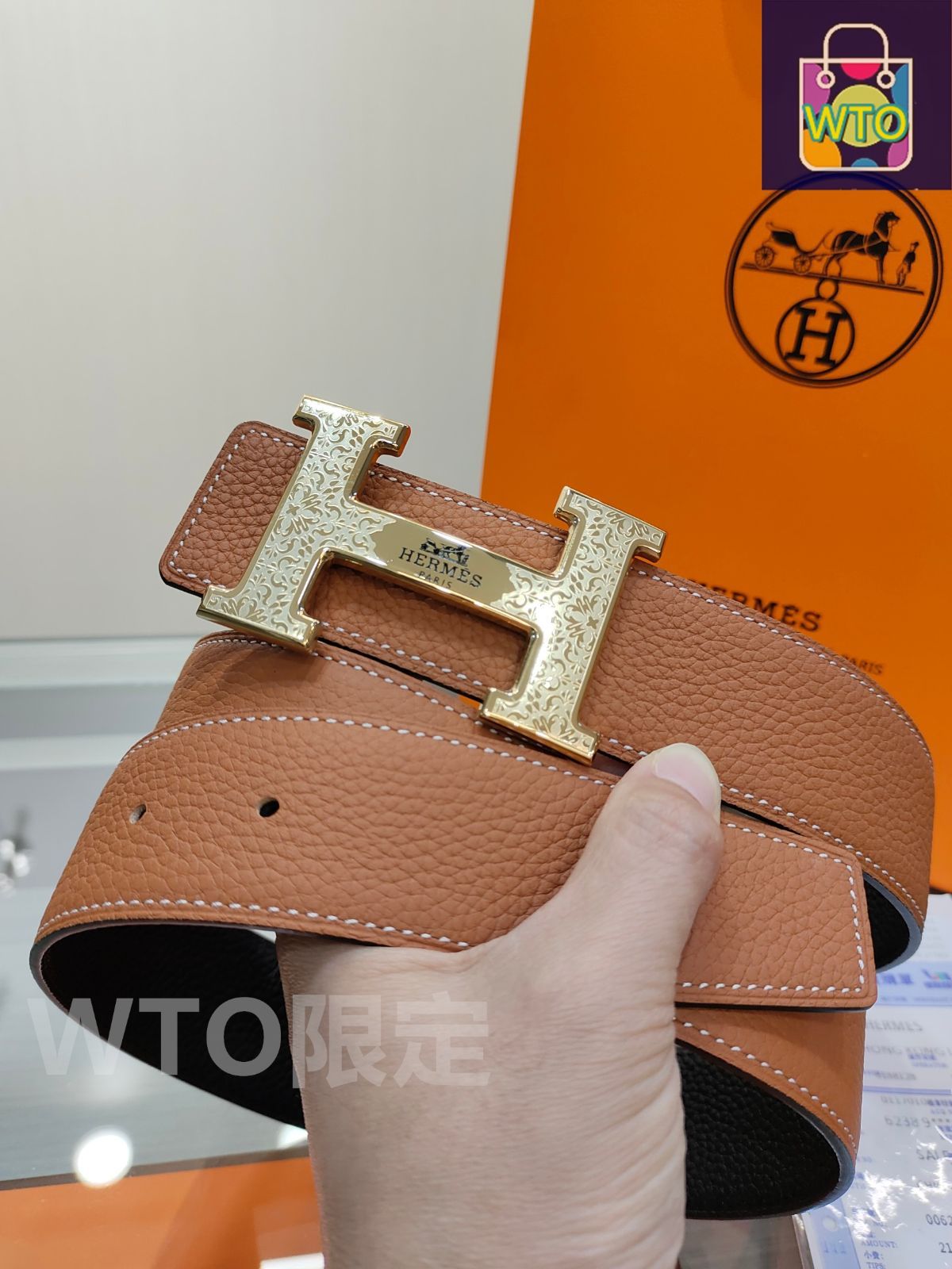 今日特価】Hermes メンズダブルフェイスレザーベルト - メルカリ