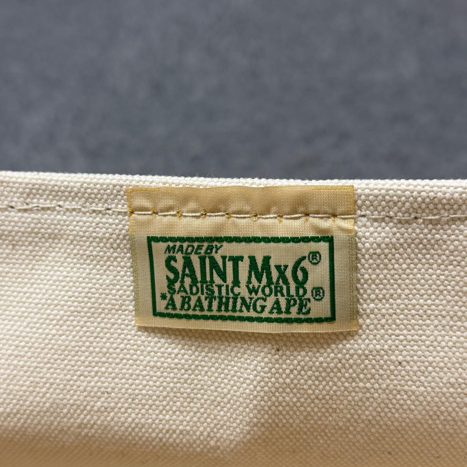 参考上代30800円 未使用 SAINT MICHAEL × A BATHING APE 24SS AP_TOTE