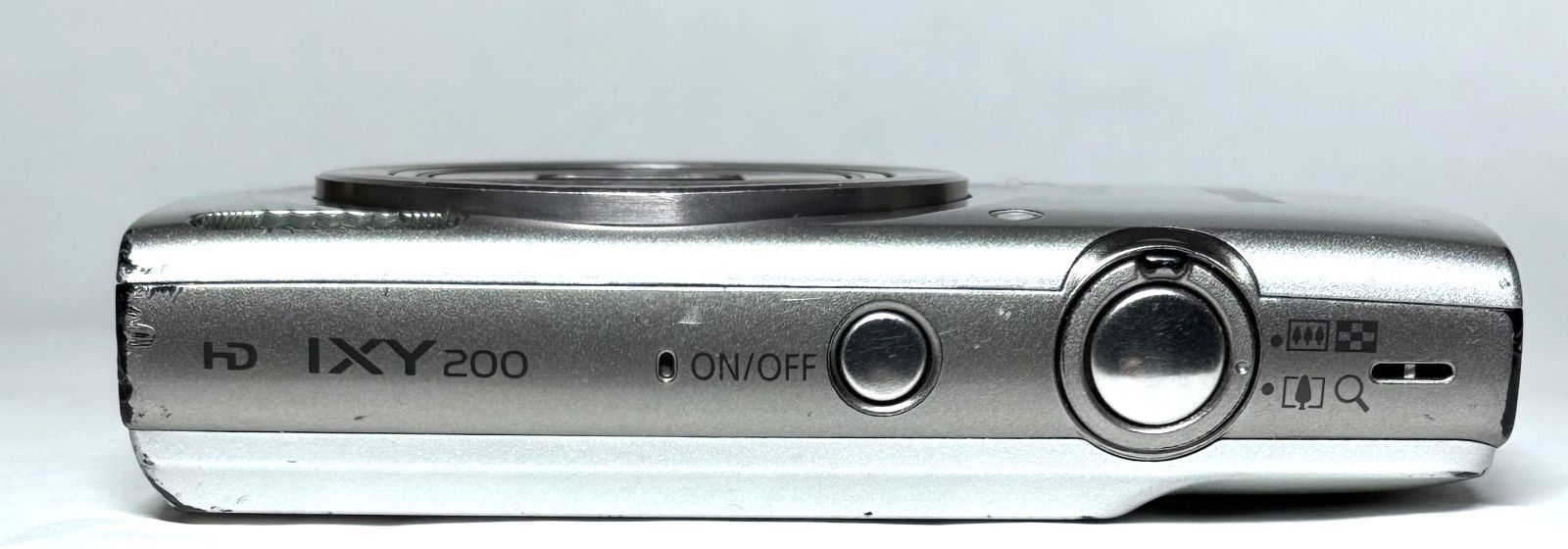 Canon IXY 200 PC2333 HD 20MP 8x デジタルカメラ silver 基本動作確認