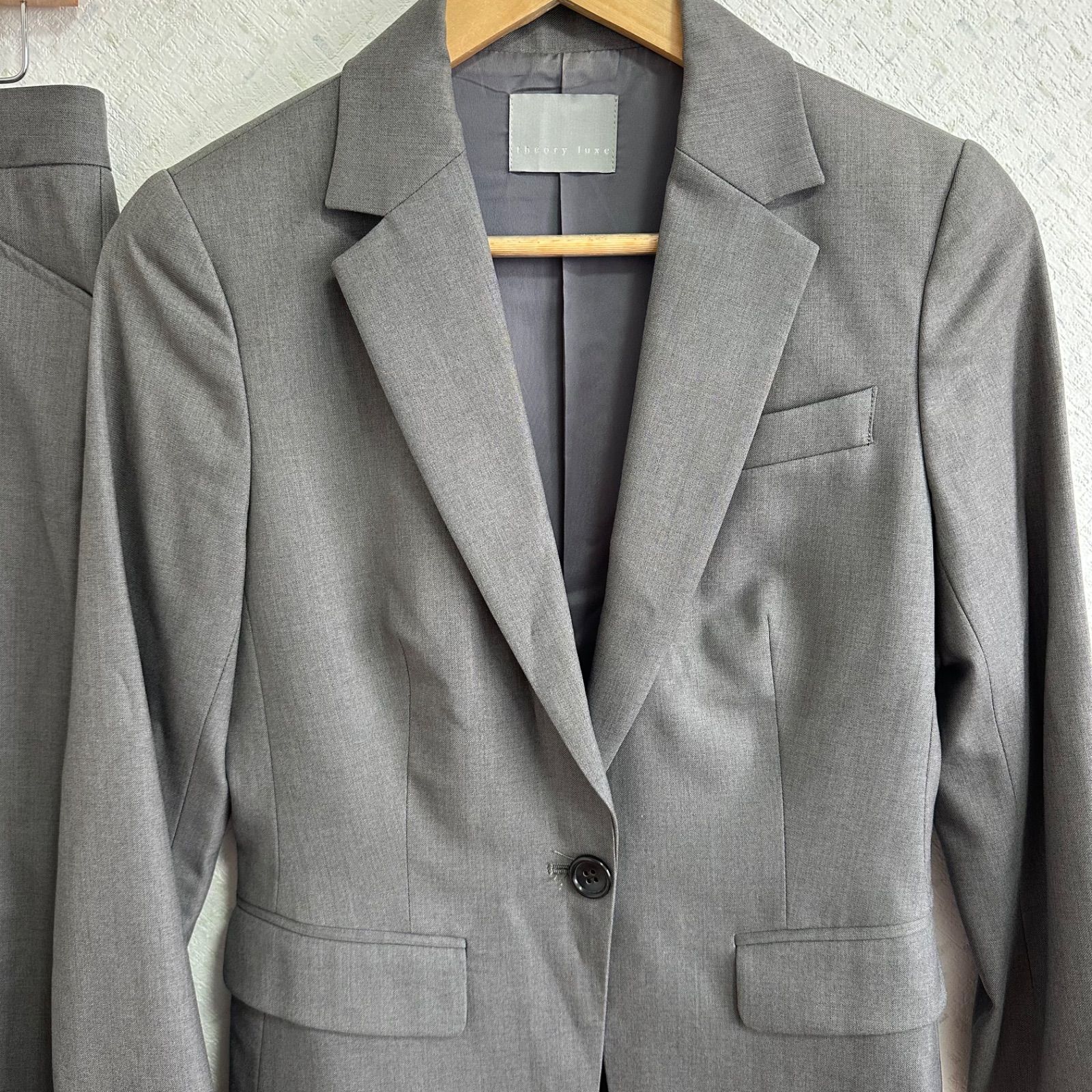 Z1619 【美品】theory luxeセオリーリュクス パンツスーツビジネス