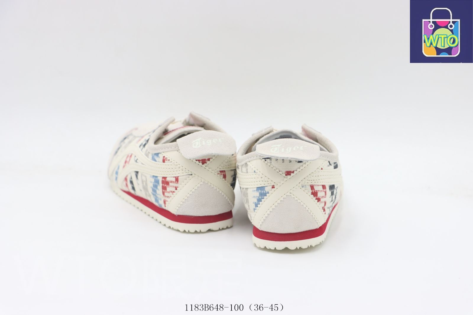 今日特価】アシックス スリップオン シューズ ホワイト - ブルー