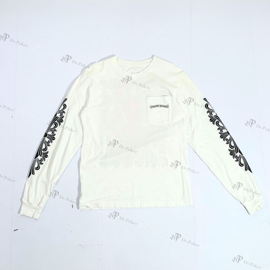 美品】Chrome Hearts ダガー アイチャート ロンT カットソー - メルカリ