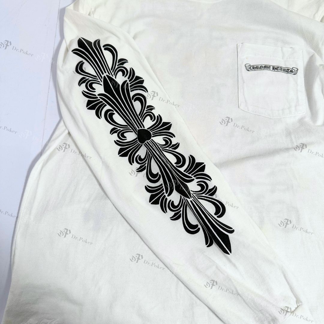 CHROME HEARTS ダガーアイチャート ロンT 楽天市場】Chrome Hearts クロムハーツ Dagger Eye Chart L/S Tee