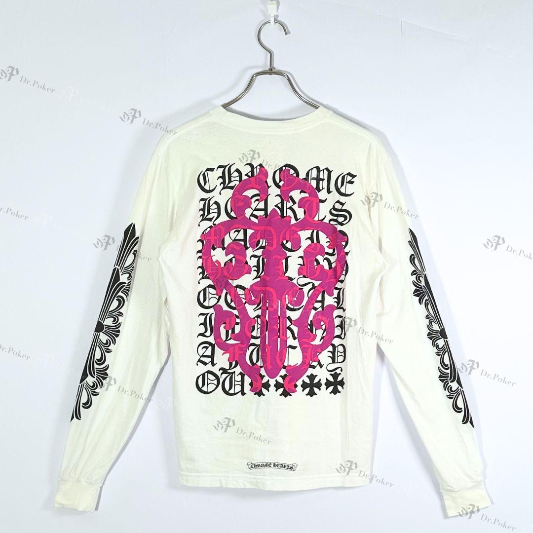 美品】Chrome Hearts ダガー アイチャート ロンT カットソー - メルカリ