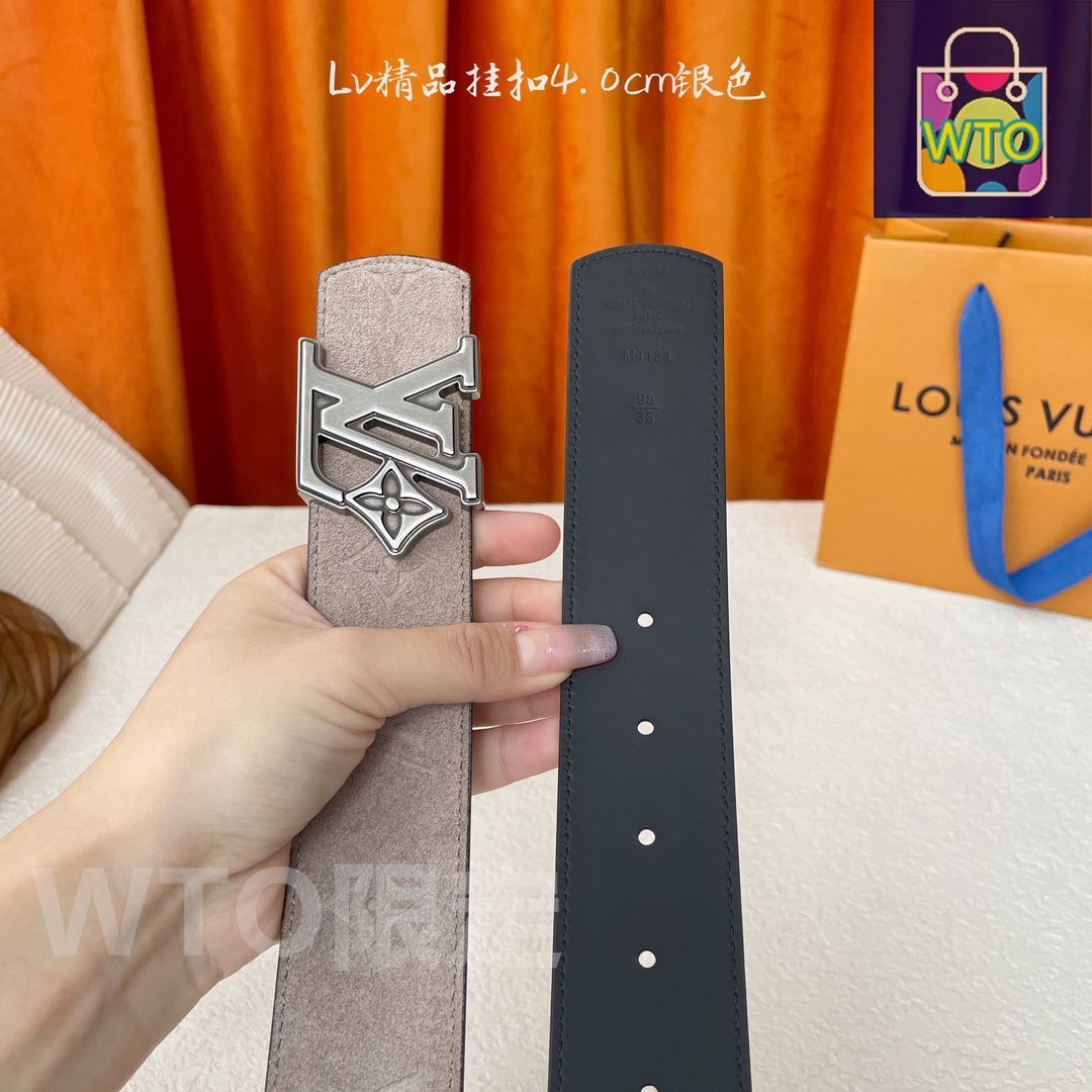 Louis Vuitton レザー ベルト 今日特価】Louis Vuitton ルイ・ヴィトン 新款 両面使用 レザーベルト