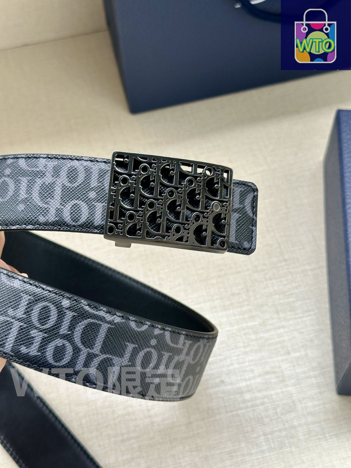 今日特価】Dior ディオール 35mm 両面ベルト - メルカリ