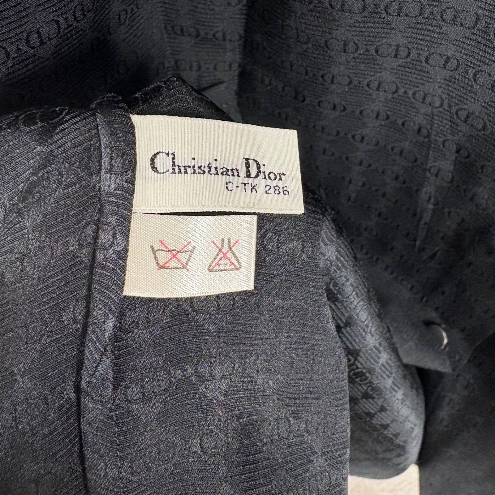 90s Christian Dior ヴィンテージ クリスチャンディオール CD 総柄 