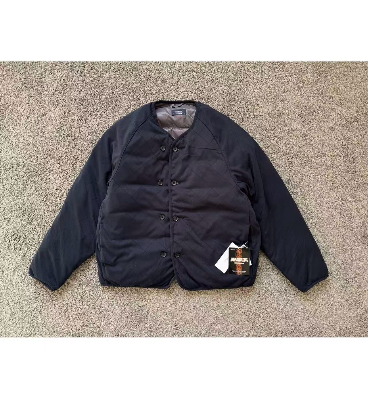 BATONER ナナミカ ニットダウンカーディガン S 新品・未使用】nanamica × BATONER Knit Down Cardigan / ニットダウン