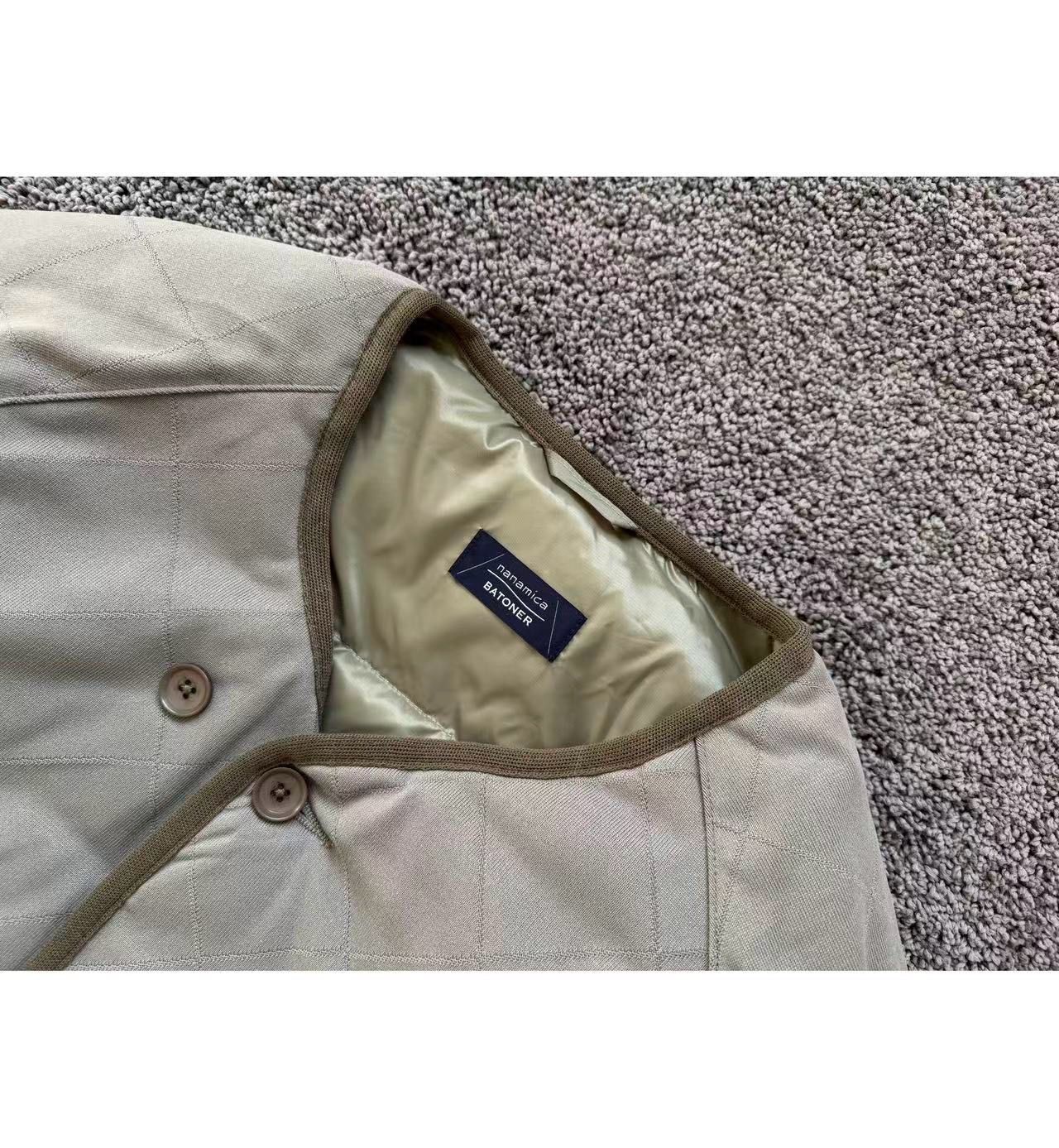 新品・未使用】nanamica × BATONER Knit Down Cardigan / ニットダウン