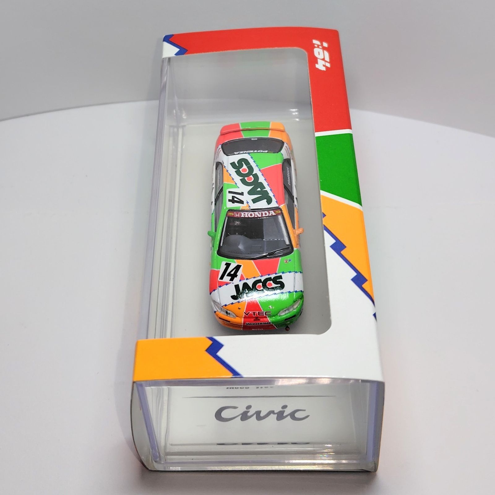 INNO MODELS(イノモデル) 1/64 ホンダ シビック フェリオ EG9 Gr.A #14