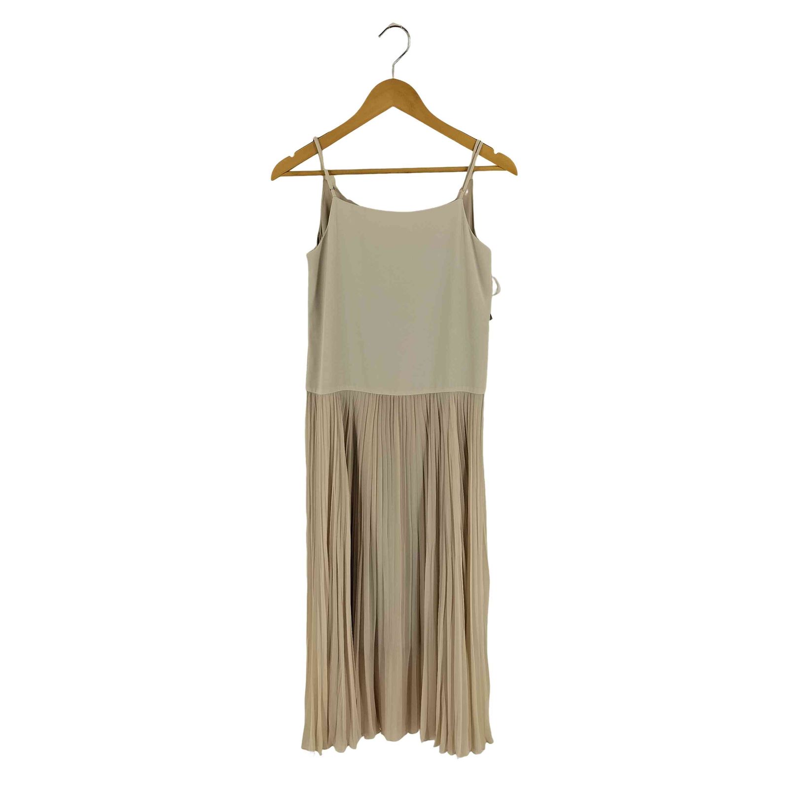 【新品】NOBLE シアーシフォンプリーツキャミワンピース 36 ノーブル NOBLE 《追加》シアーシフォンプリーツキャミワンピース