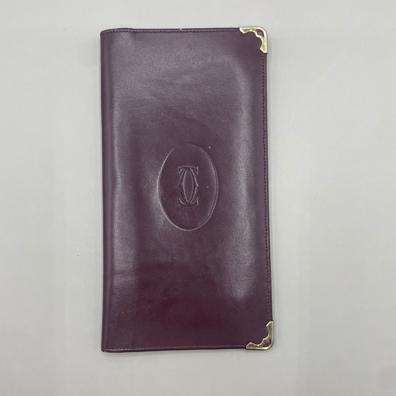 美品 Cartier カルティエ 長財布 ロングウォレット マストライン