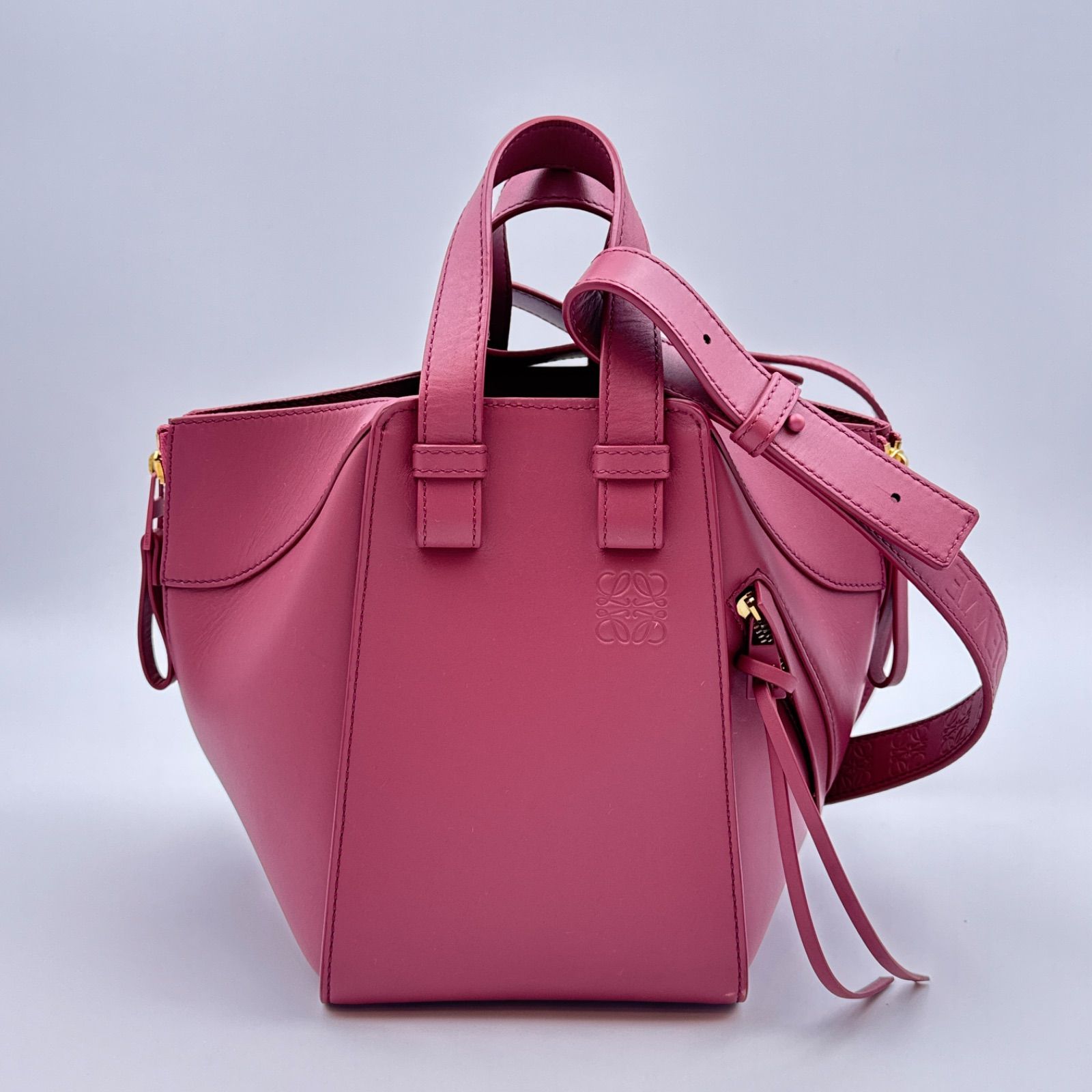 LOEWE Hammock ミニ ショルダーバッグ ピンク