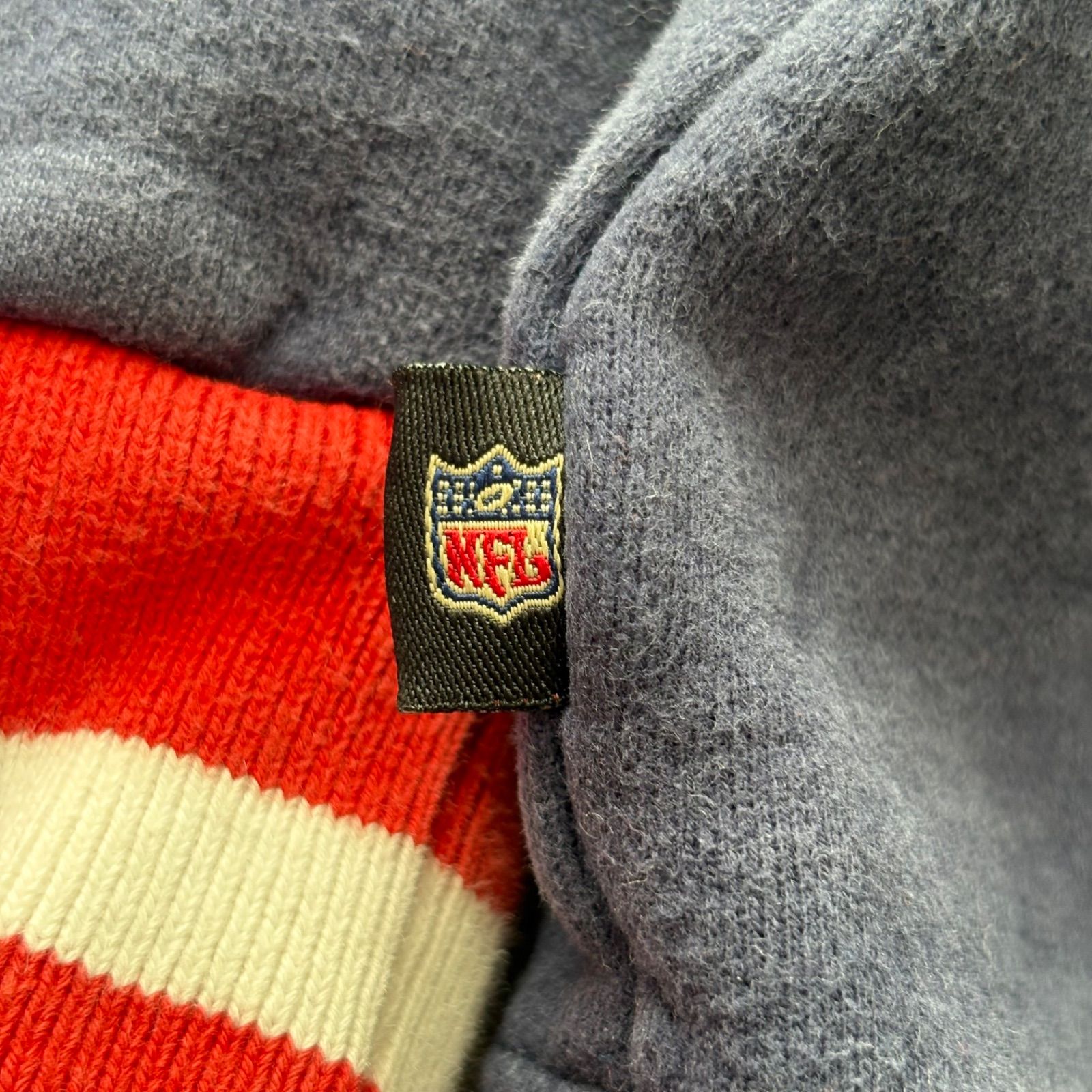 【ニューイングランド ペイトリオッツ】パーカー 2XL リーボック スウェット リーボック REEBOK ハーフジップ スウェット パーカー フーディ 00s