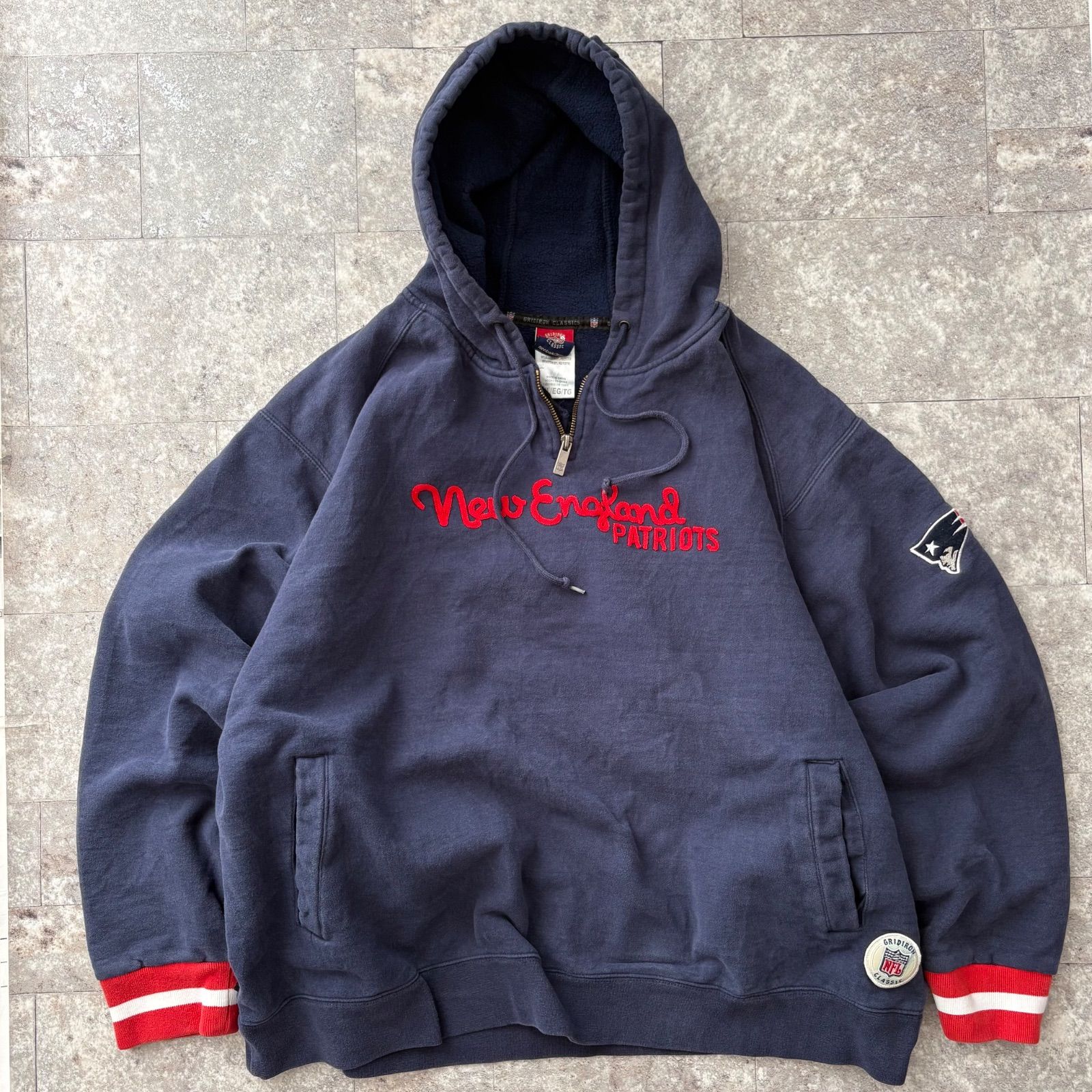 リーボック REEBOK ハーフジップ スウェット パーカー フーディ 00s 