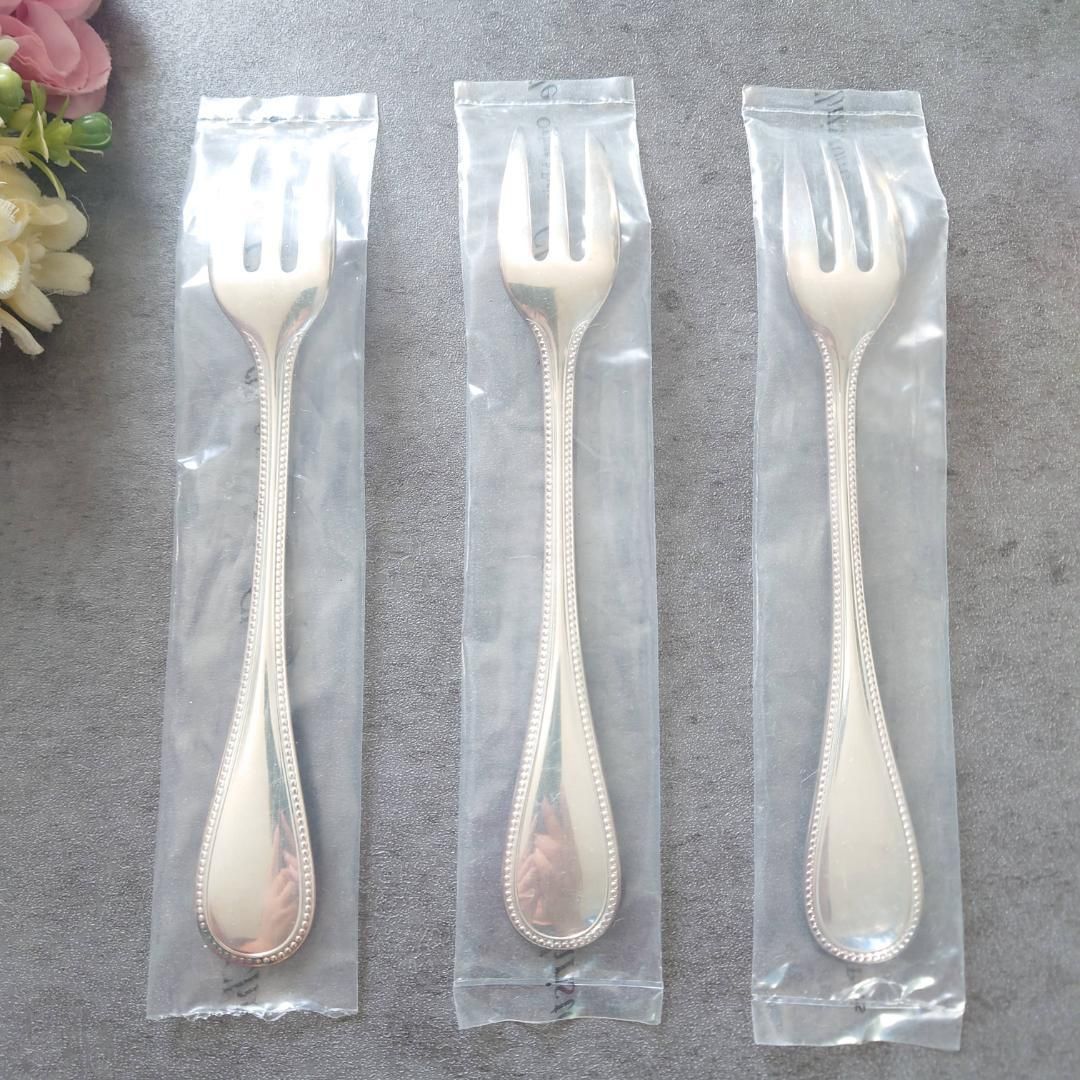 クリストフル パール ケーキフォーク 未開封 3点 - メルカリ