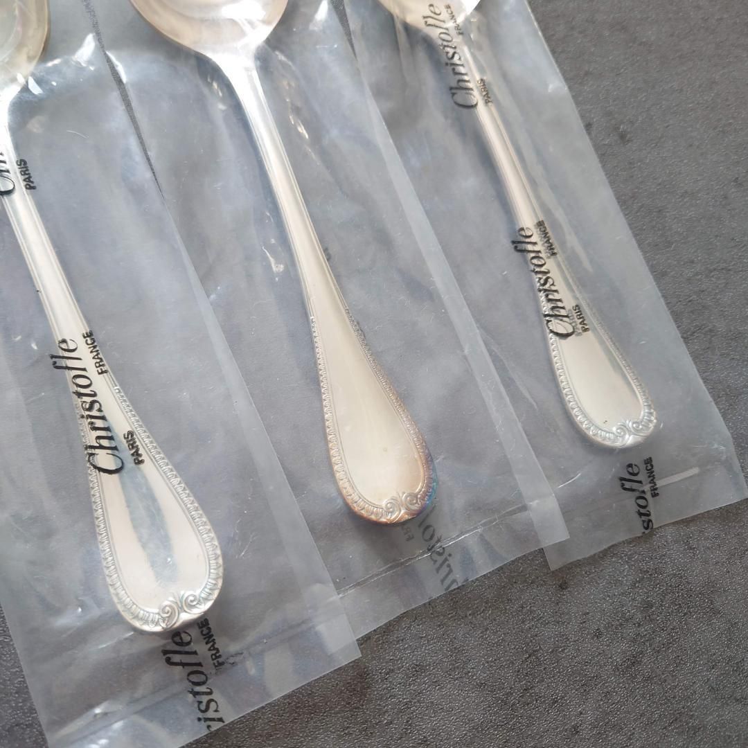 希少 クリストフル マルメゾン 未開封 コンソメスプーン 3点 - メルカリ