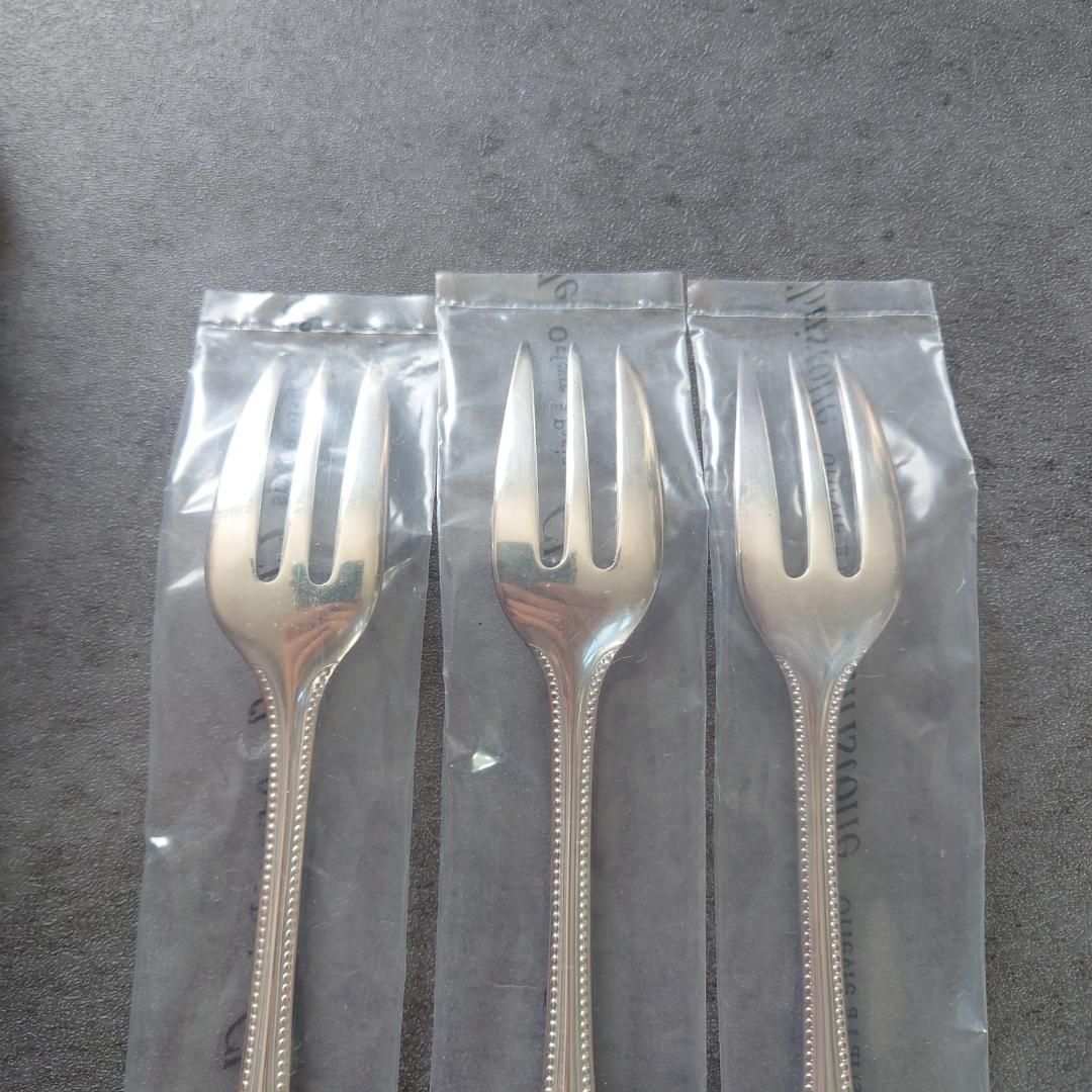 クリストフル パール ケーキフォーク 未開封 3点 - メルカリ