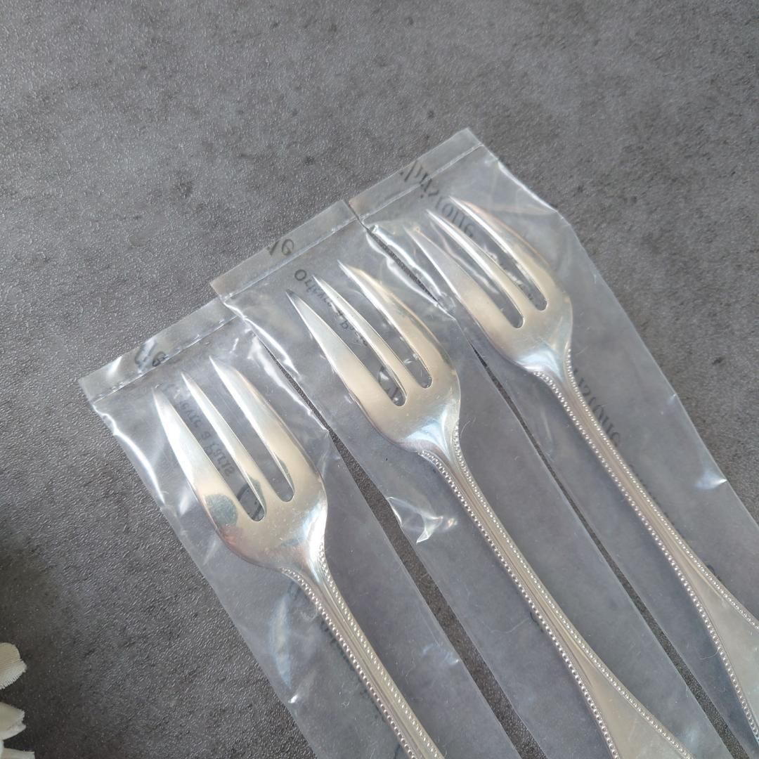 クリストフル パール ケーキフォーク 未開封 3点 - メルカリ