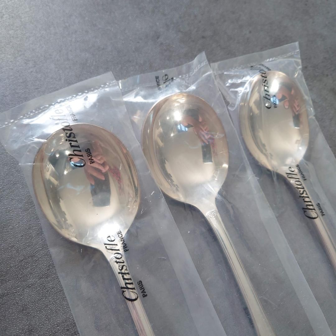 展示品 未開封 Christofle クリストフル マルメゾン スープレードル 展示品 未開封 Christofle クリストフル マルメゾン スープレードル