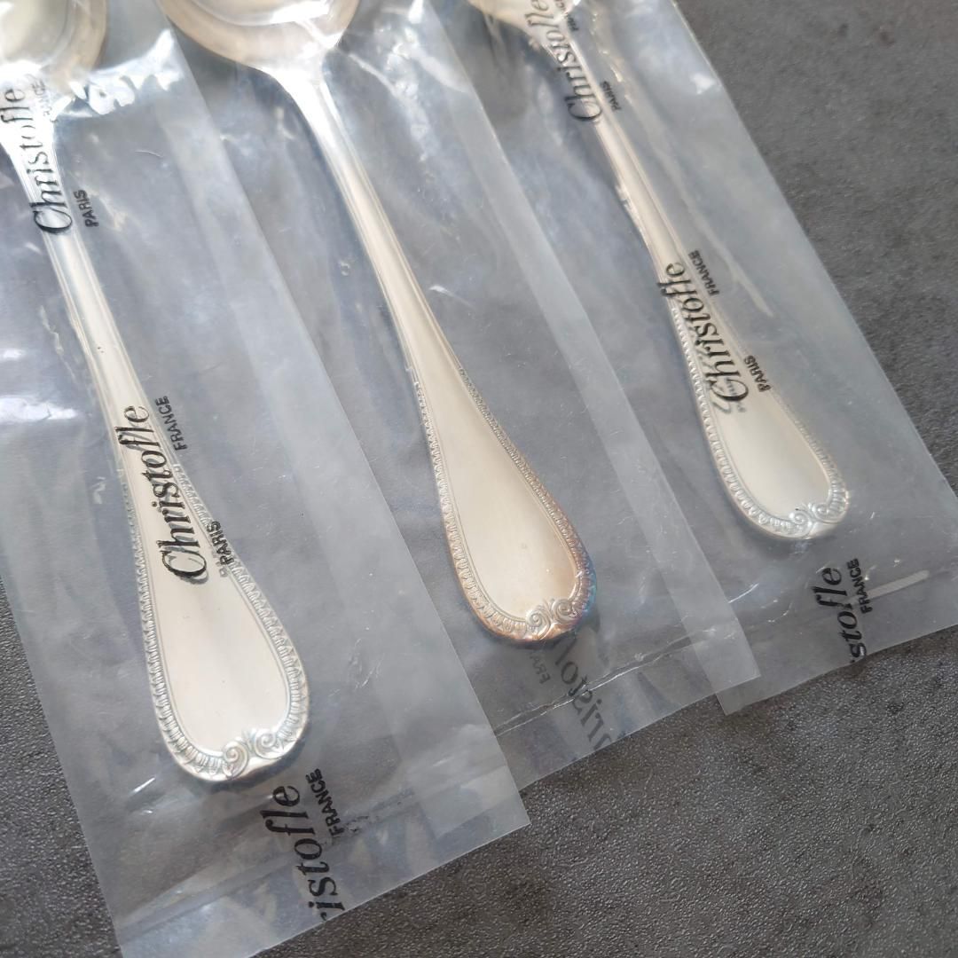 希少 クリストフル マルメゾン 未開封 コンソメスプーン 3点 - メルカリ