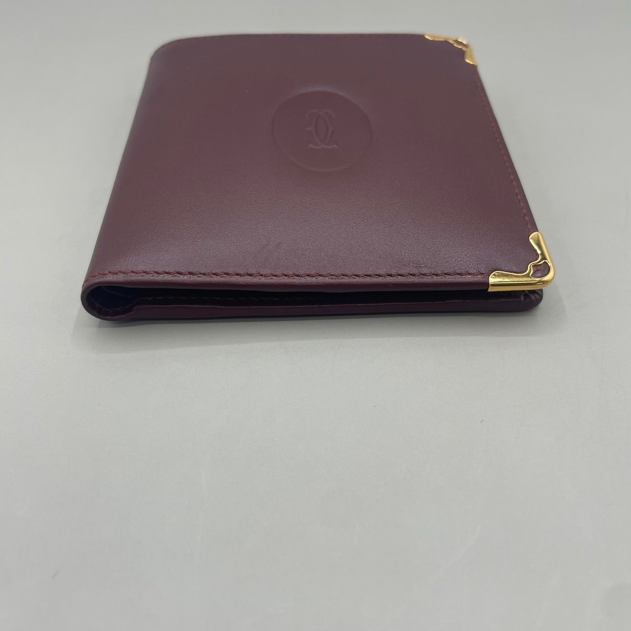 未使用級 Cartier カルティエ 二つ折り財布 コンパクトウォレット