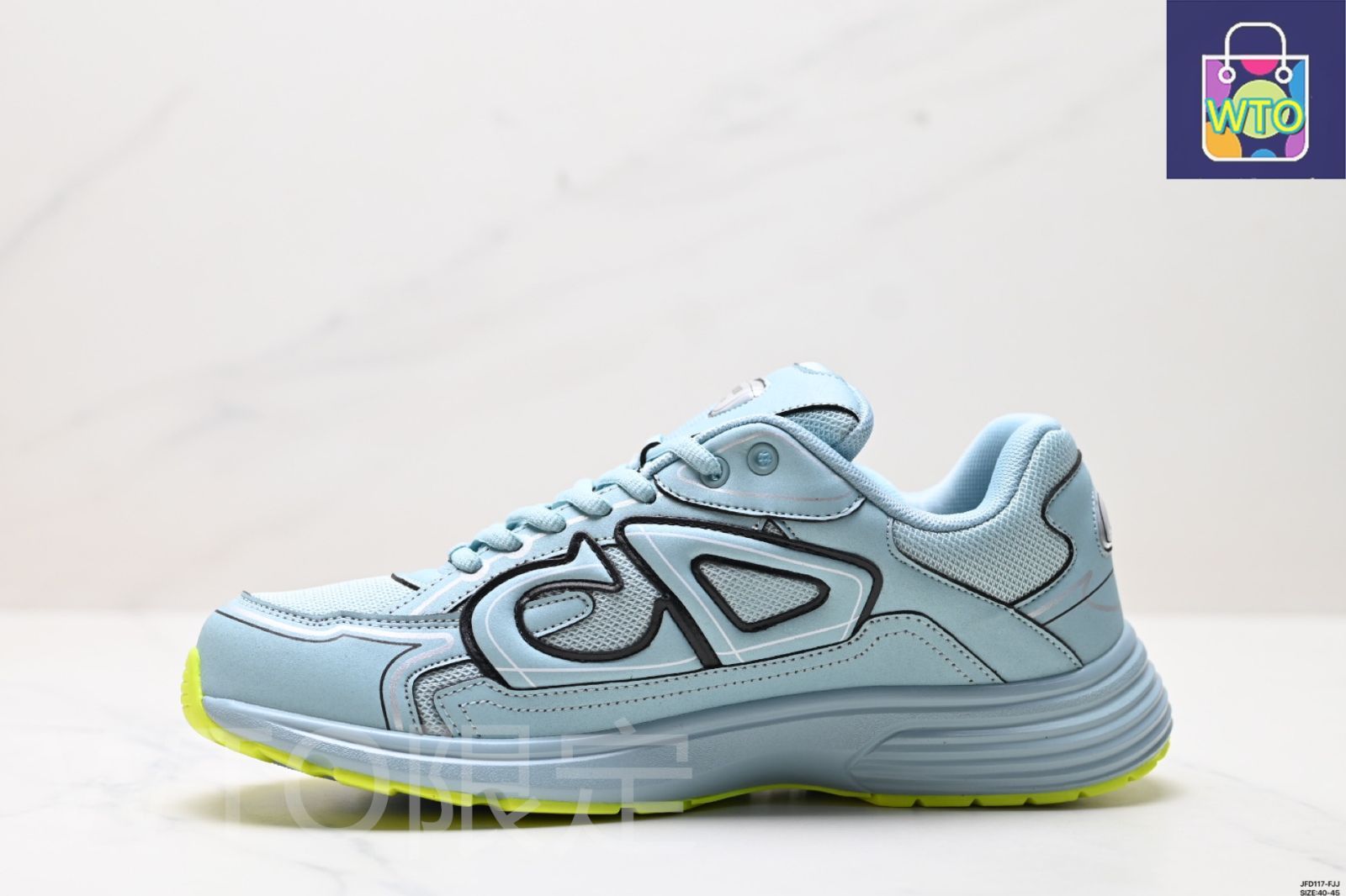 Dior（ディオール）B30 メッシュ生地厚底レース付きレジャーロートップ