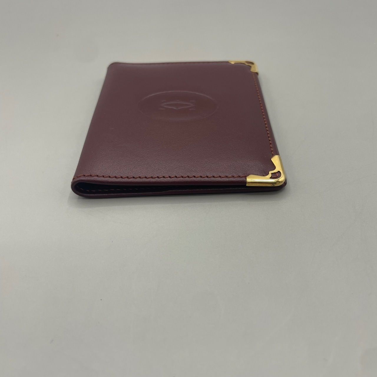 未使用級 Cartier カルティエ ミラー付き カードケース 定期入れ 鏡