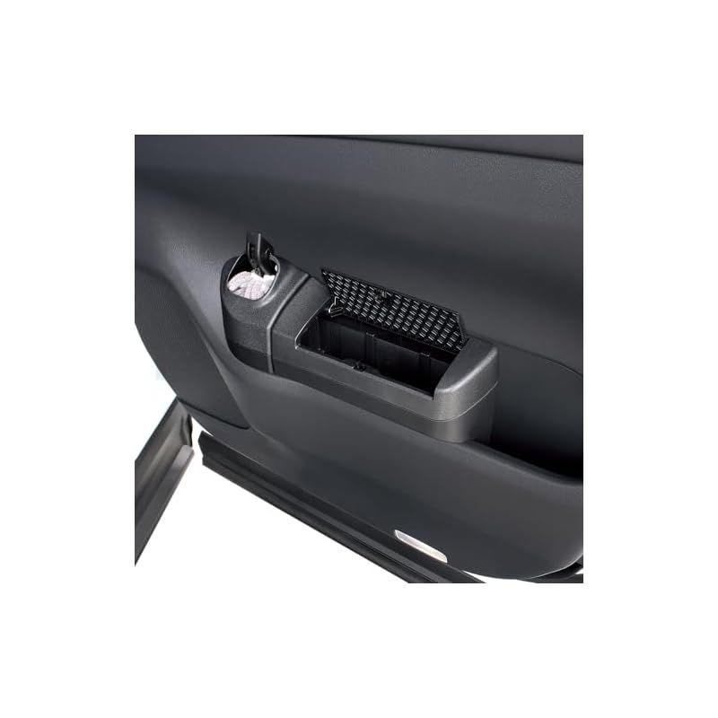 槌屋ヤック Tsuchiya Yac 車種 品 トヨタ 40系 アルファード ヴェルファイア サイドBOXゴミ箱プラス 運転席用 ブラック 1 5 L SY AV 8 0