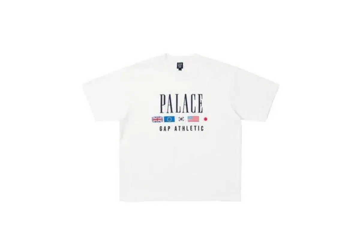 PALACE ギャップ ヘビー ジャージ Tシャツ 白 palace gap