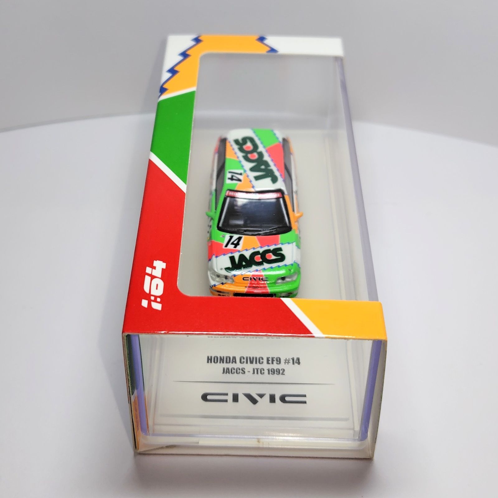 INNO Models(イノモデル) 1/64 Honda シビック EF9 GR.A #14 “JACCS