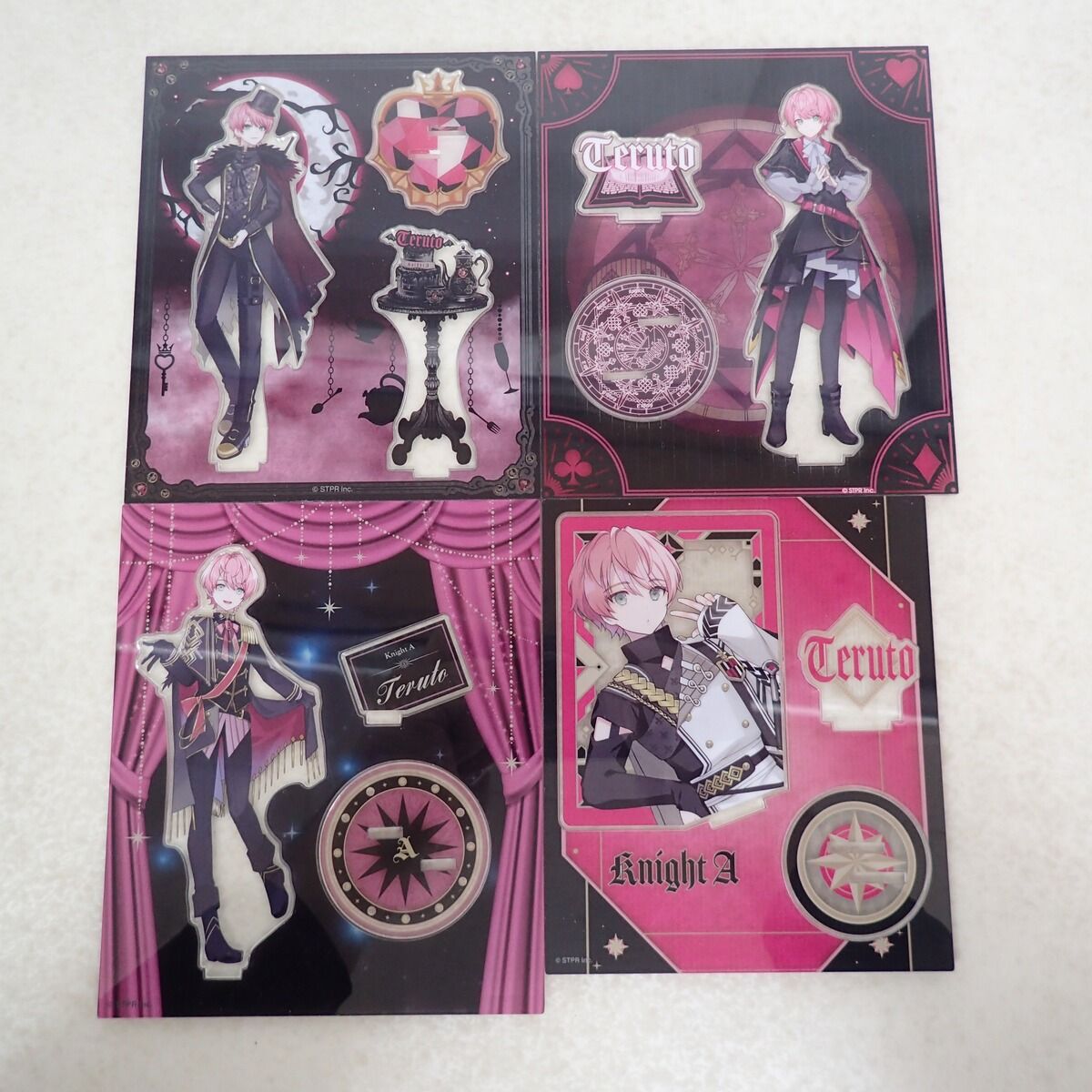 Knight A －騎士 A- てるとくん アクリルスタンド 4点セット【PP
