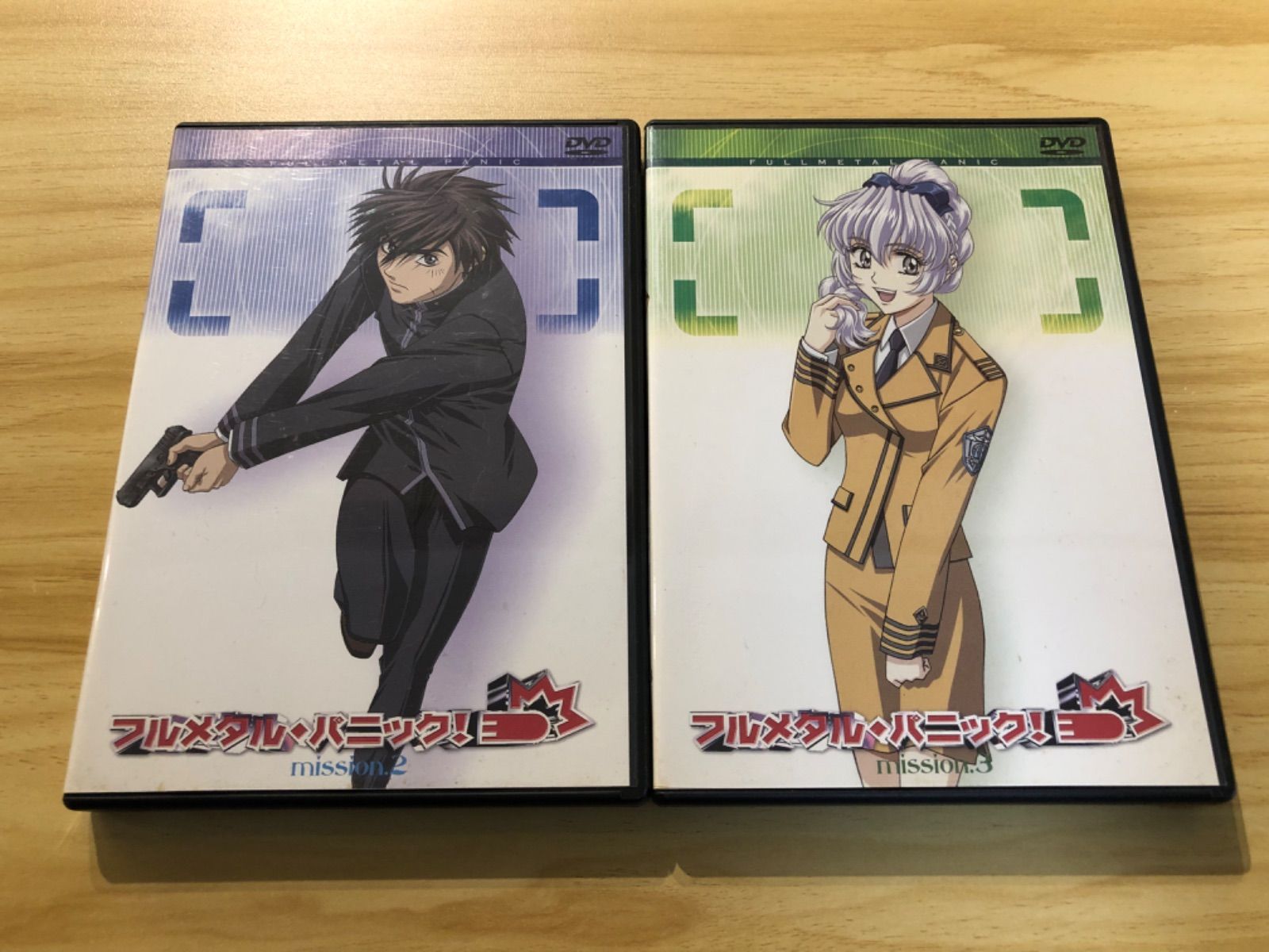 中古][DVD] フルメタル・パニック! mission.2 & 3 セット / M02519