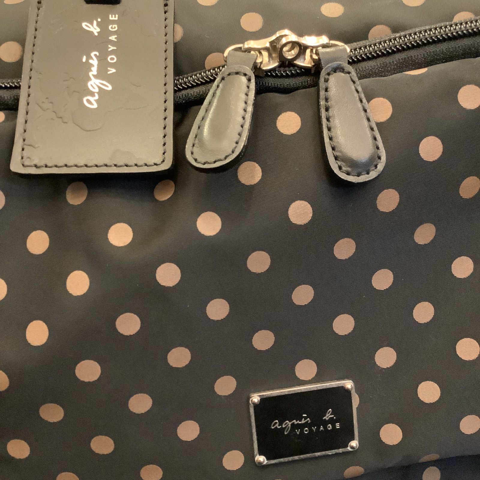 美品 agnès b. voyage アニエス・ベー ボヤージュ キャリーバッグ