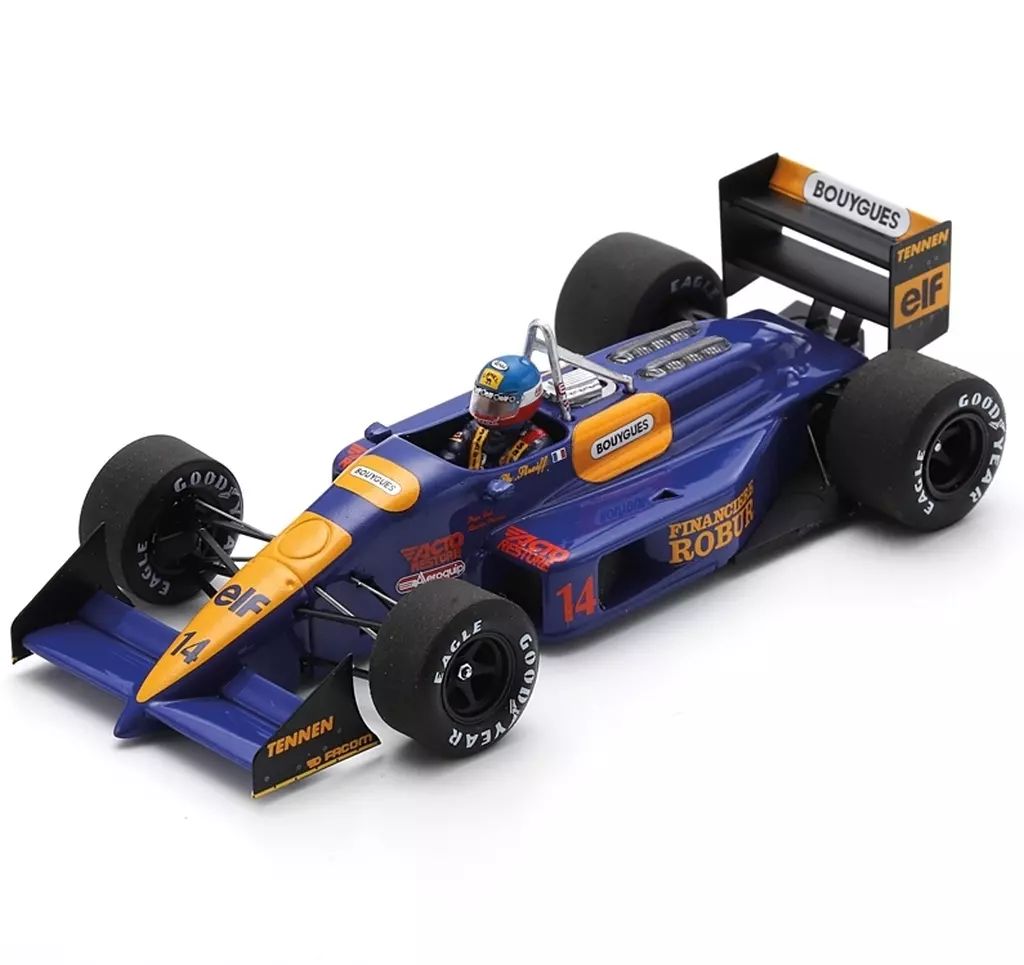 新品】ミニカー 1/43 AGS JH23 French GP 1988 Philippe Streiff #14