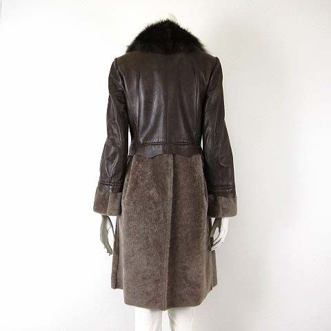 ノースビーチ NORTH BEACH コート アウター 羊革 ラムスキン 本革