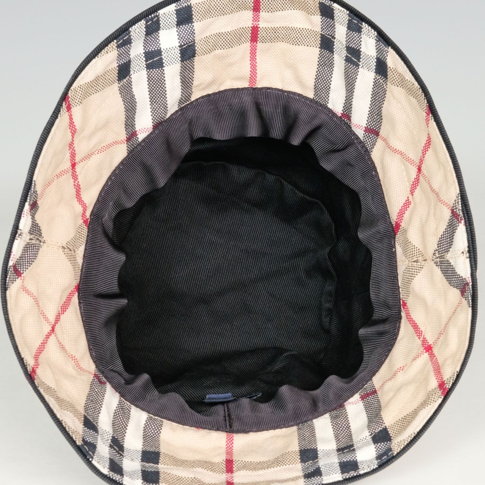 BURBERRY バーバリー ノバチェック バケットハット S ベルト付き