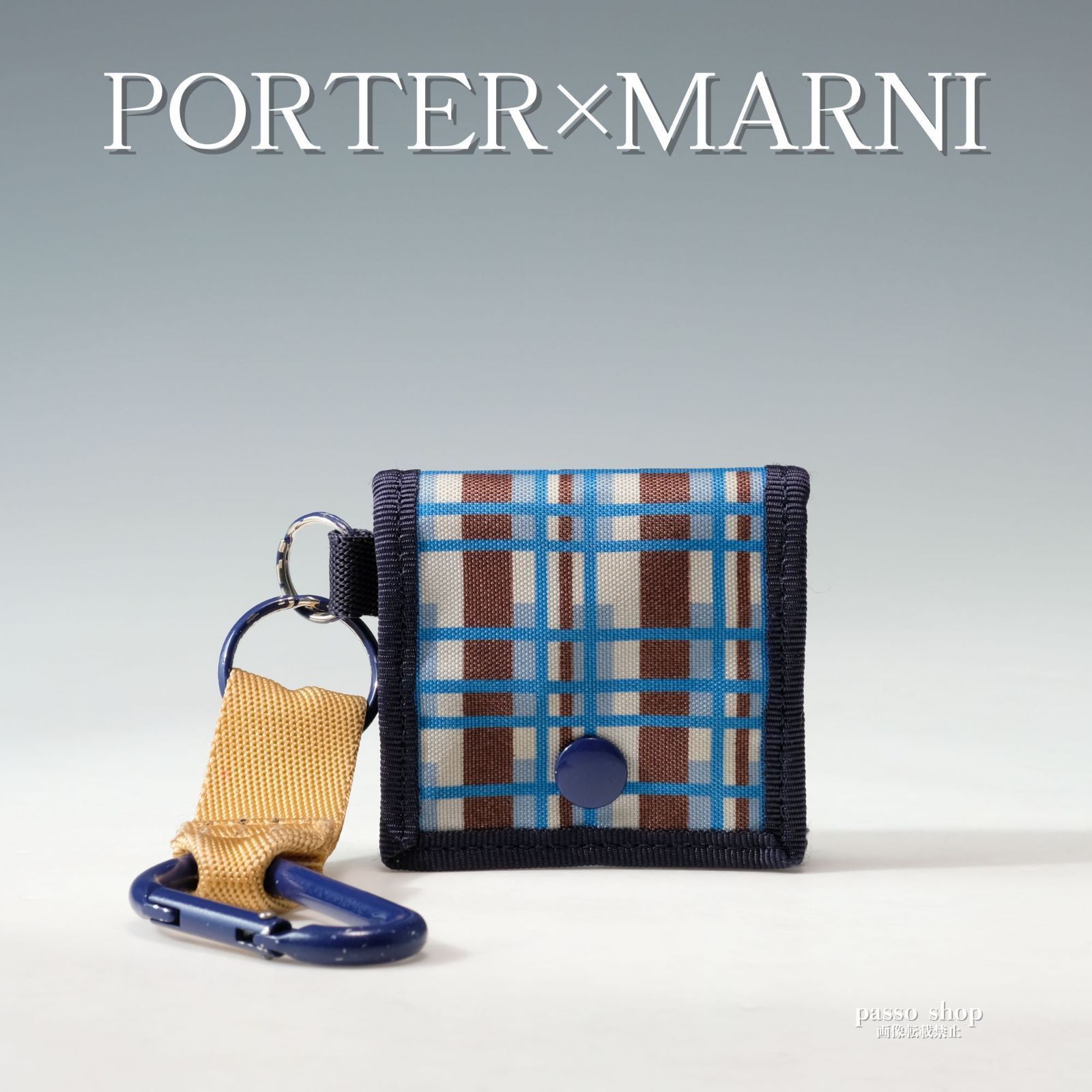 希少】PORTER × MARNI コラボ コインケース 小銭入れ キーリング