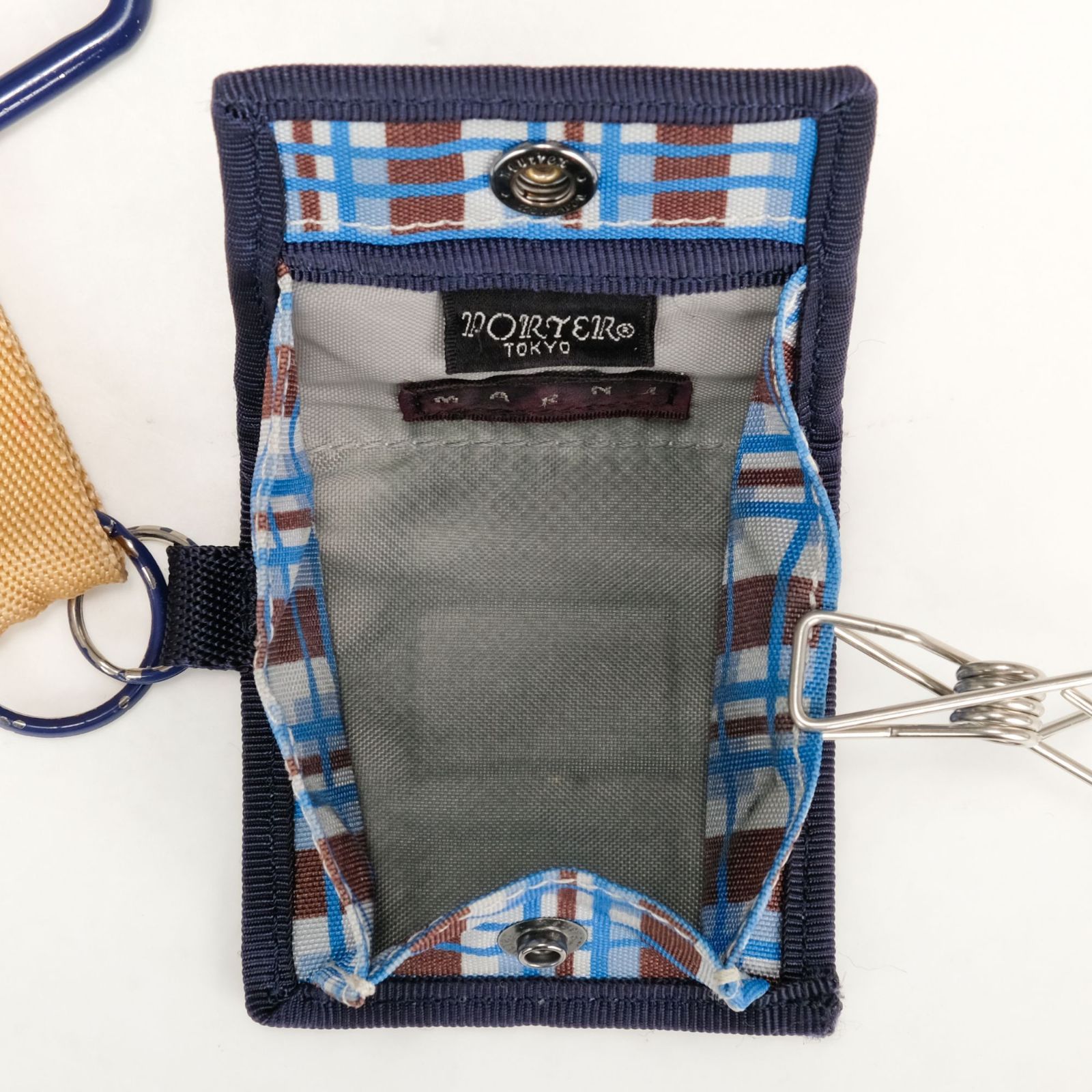 希少】PORTER × MARNI コラボ コインケース 小銭入れ キーリング