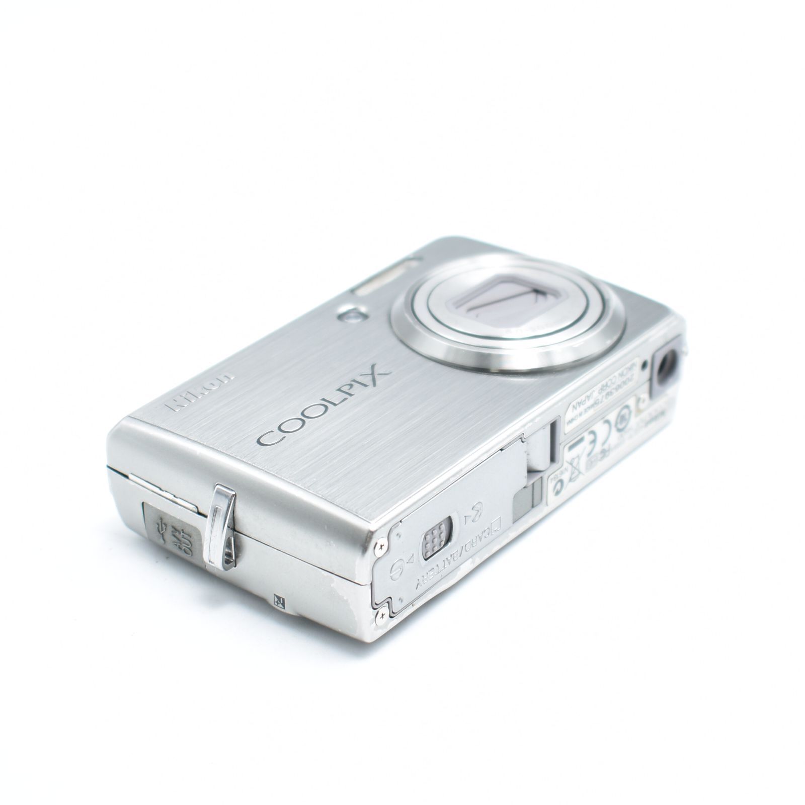 B#10306 Nikon デジタルカメラ COOLPIX S600 チタンシルバー