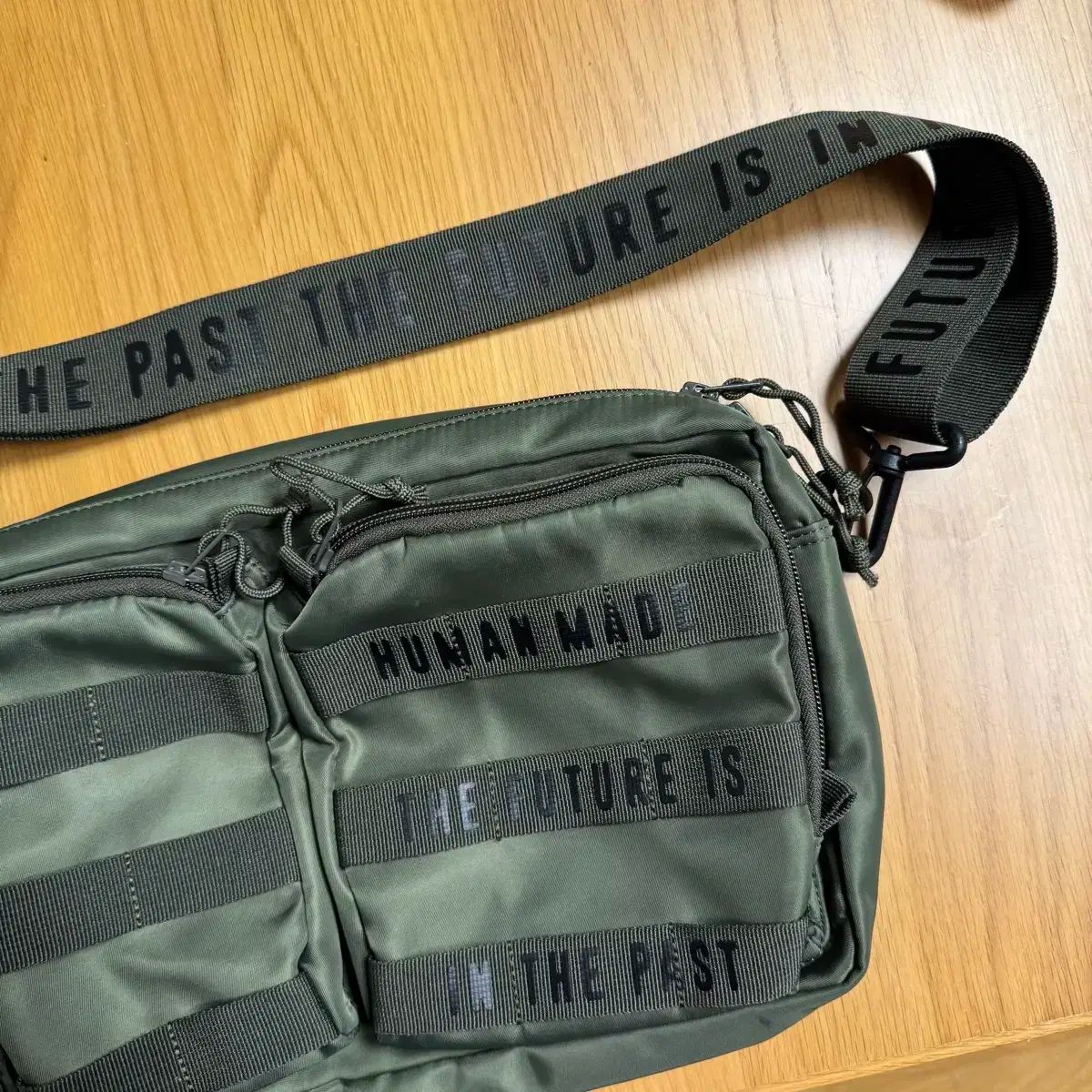 HUMAN MADE ヒューマンメイド ミリタリーポーチ large オリーブ - メルカリ