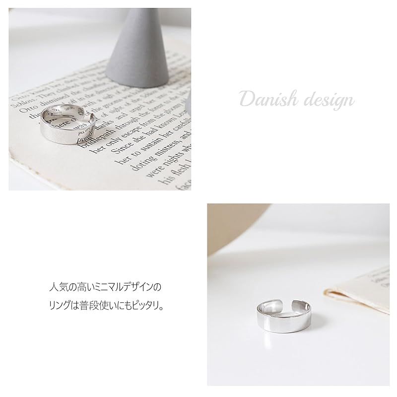 新品】 シルバー シルバー925 本物 ワイドバンドリング 鏡面仕上げ