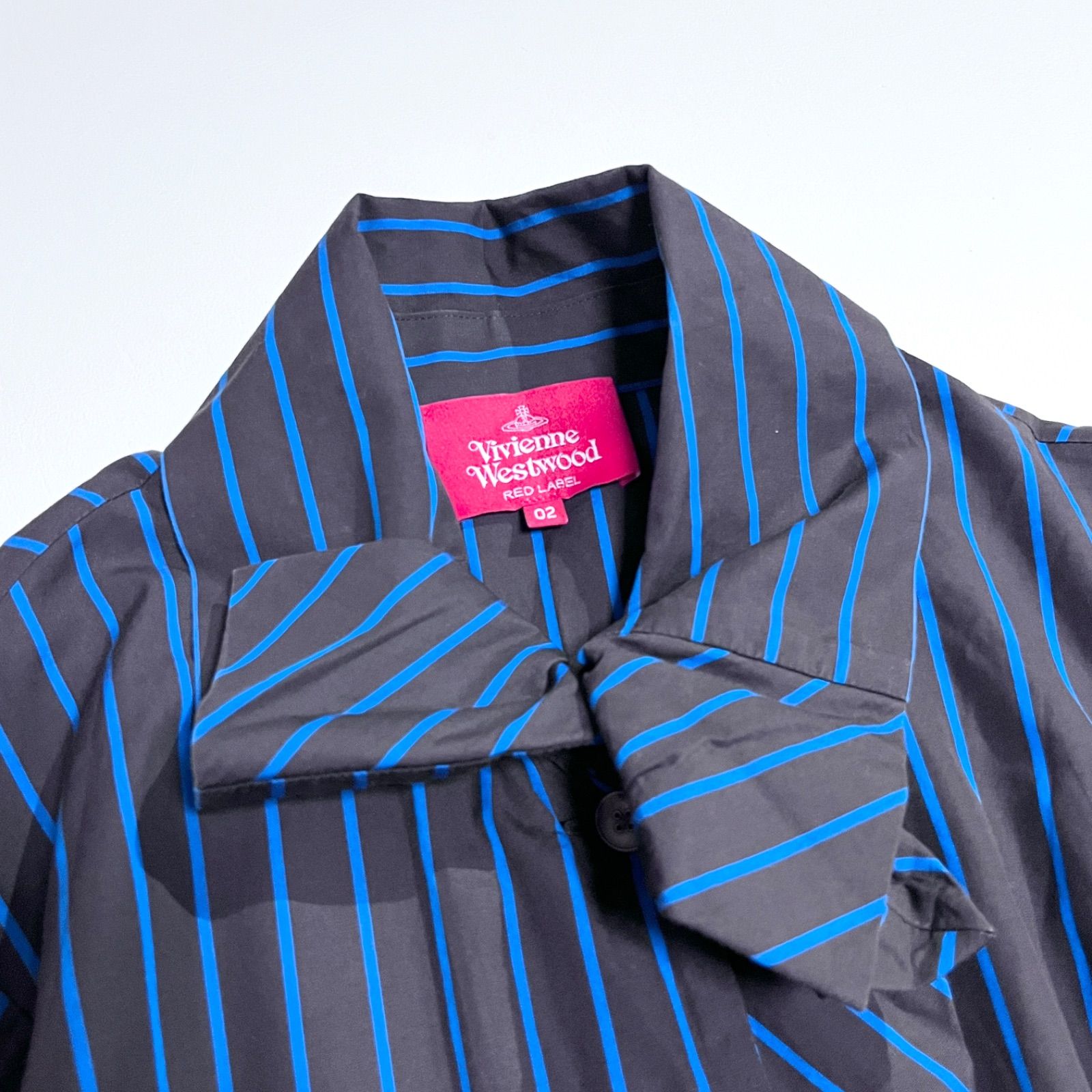 cj103a Vivienne Westwood red label ワンピース ストライプ 変形