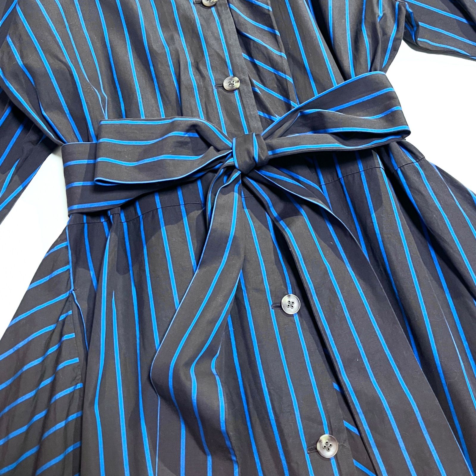 希少♡美品♡ヴィヴィアンウエストウッド 変形 オーブ ストライプ ワンピース ヴィヴィアンウエストウッド 変形 ワンピース ストライプ柄 オーブ刺繍