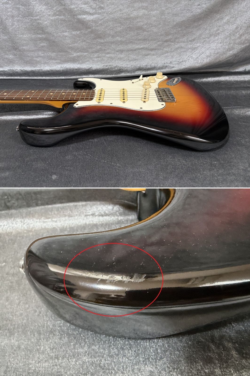 ラッカートップ！ EDWARDS E-SE-93R/LT Seymour Duncanピックアップ