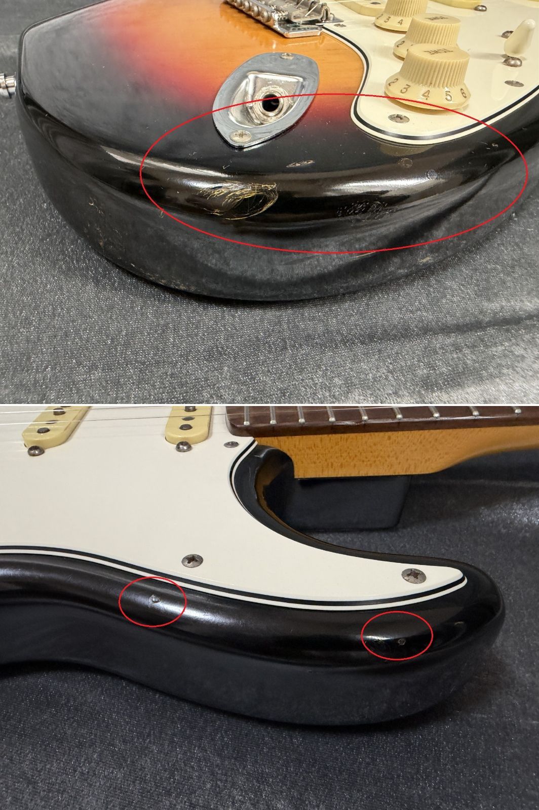 ラッカートップ！ EDWARDS E-SE-93R/LT Seymour Duncanピックアップ