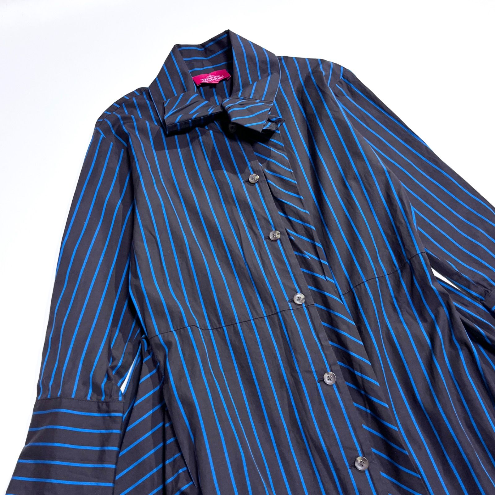 cj103a Vivienne Westwood red label ワンピース ストライプ 変形